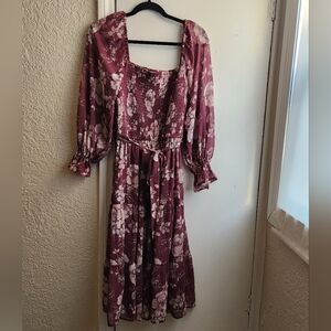 Luxuology- Floral Dress